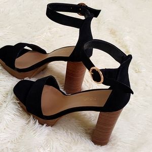 Black heels